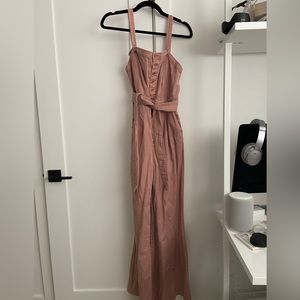 Pilcro Wide Leg Overalls